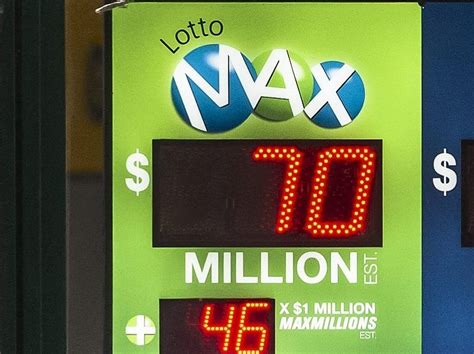 Credit risk manager claims record $70 million Lotto Max jackpot.